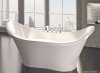 Sanitti Uno XL wanna wolnostojąca 182x77 + syfon klik-klak biała 11011100